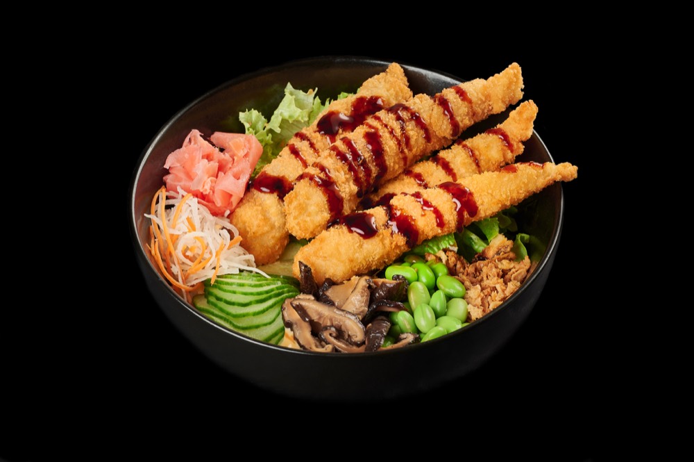 Tempura Prawn Bowl