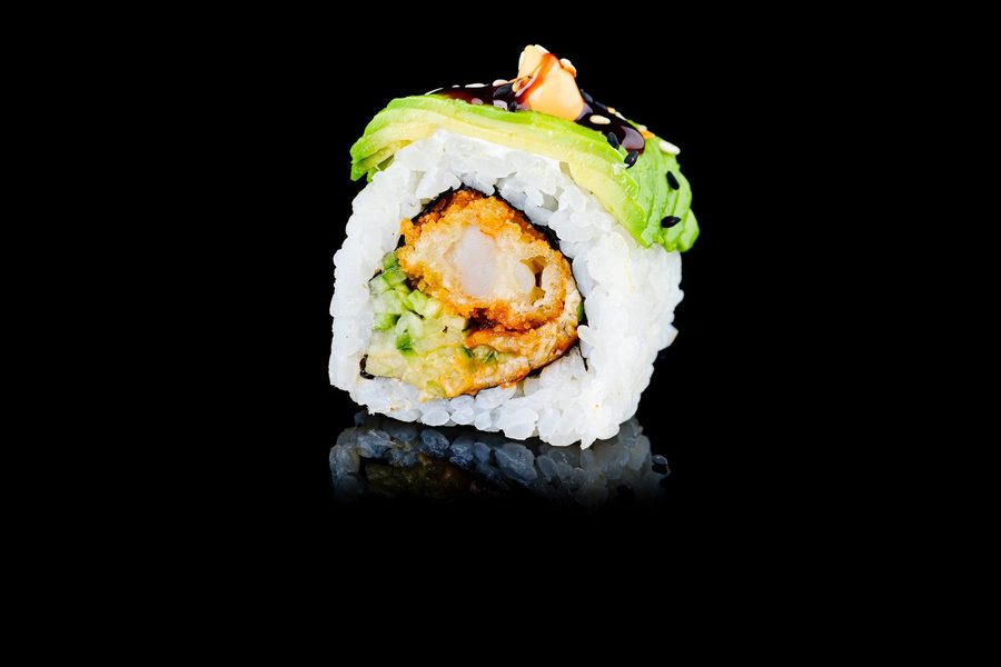 Awokado Dragon Roll